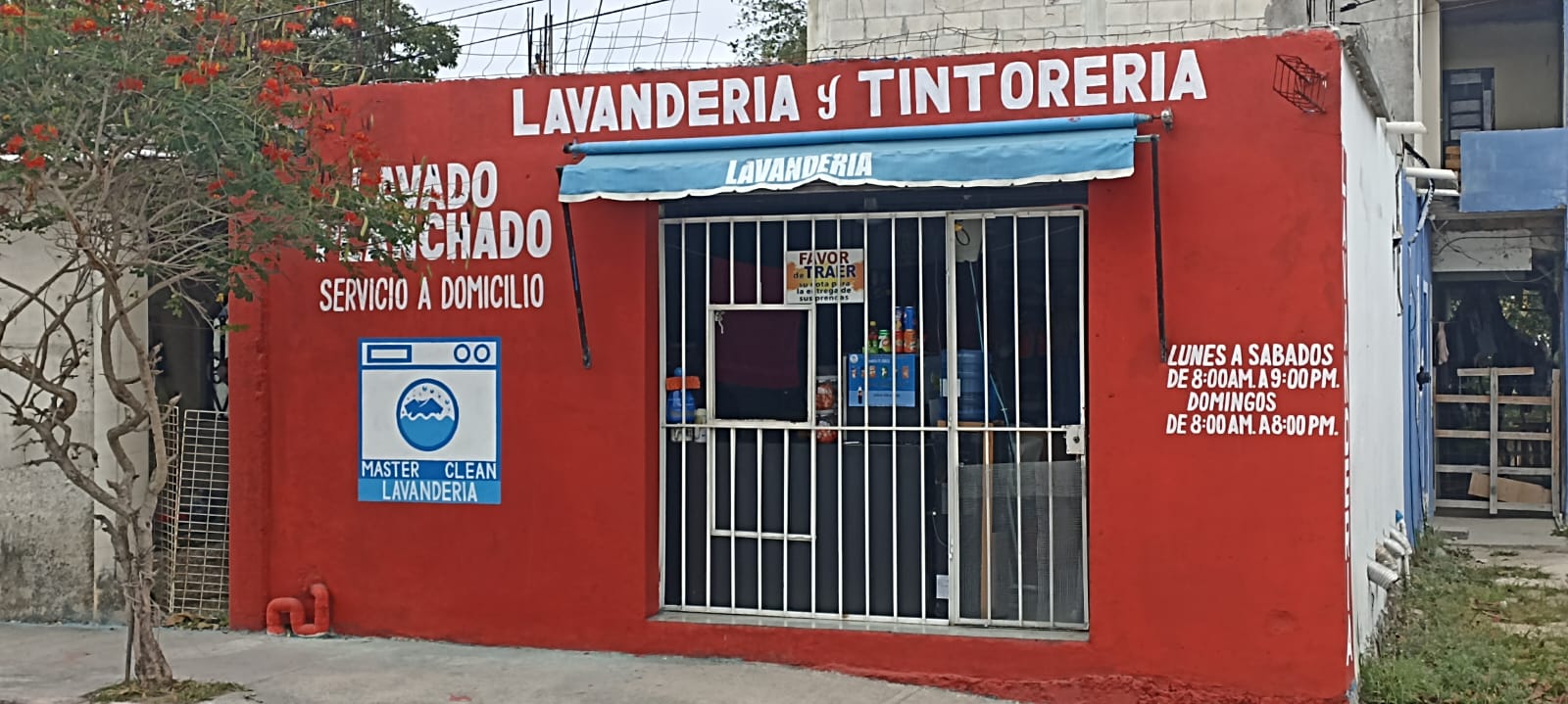 Sucursal de Máster Clean Lavandería